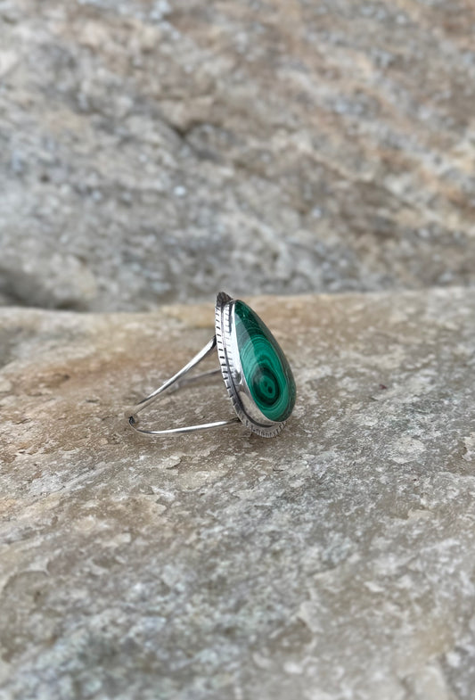 Large Malachite Cuff